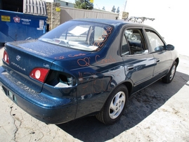 2002 TOYOTA COROLLA LE TEAL 1.8L AT Z15053